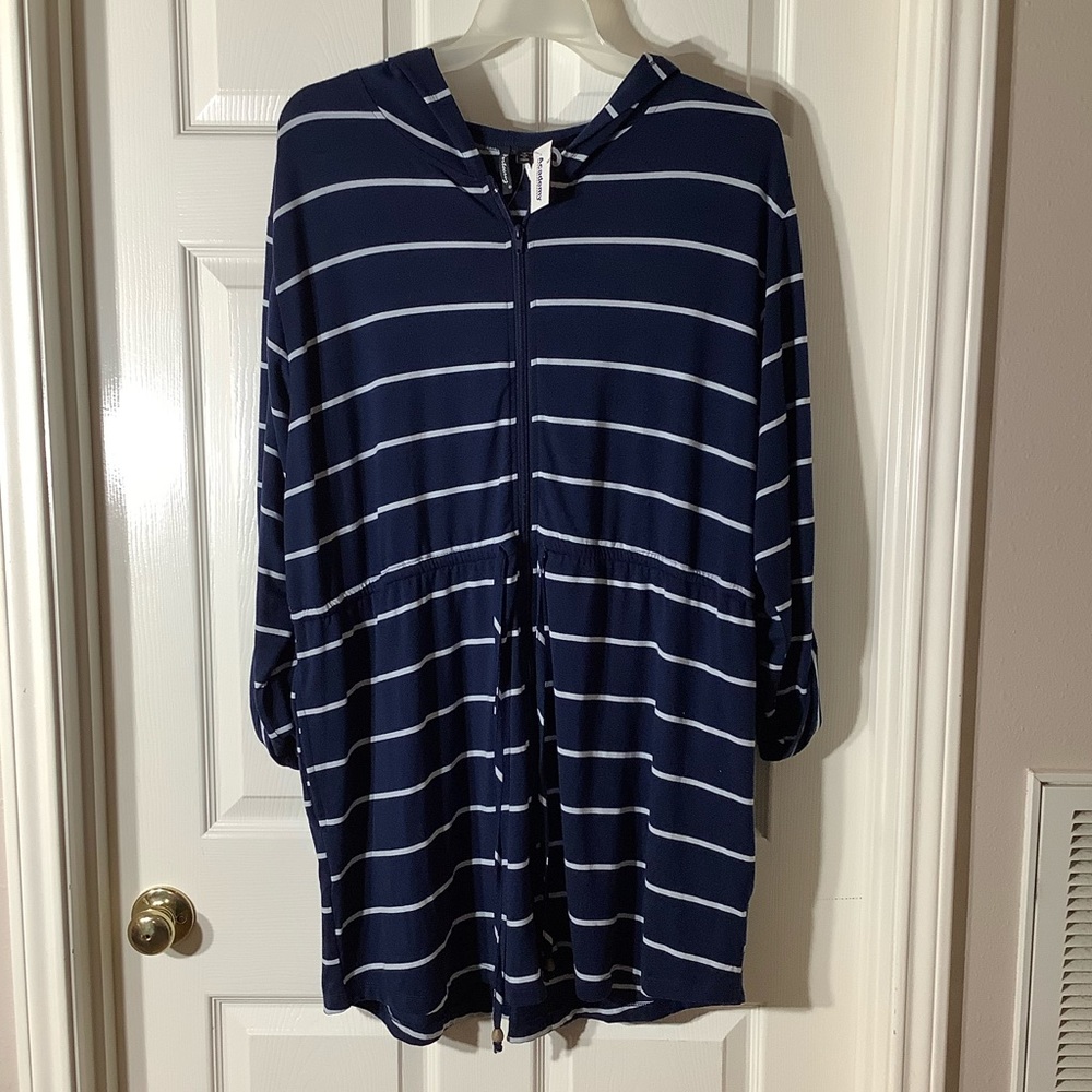 Blue & White Swim Cover / Dress